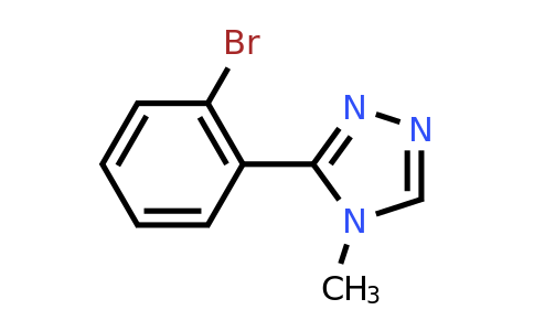 CAS 1034734-64-9 | 3-(2-bromophenyl)-4-methyl-4H-1,2,4-triazole