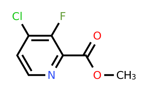 CAS 1034921-05-5 | Methyl 4-chloro-3-fluoropicolinate