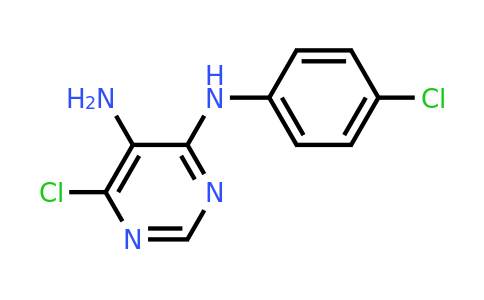 6-Chloro-N4-(4-chlorophenyl)pyrimidine-4,5-diamine