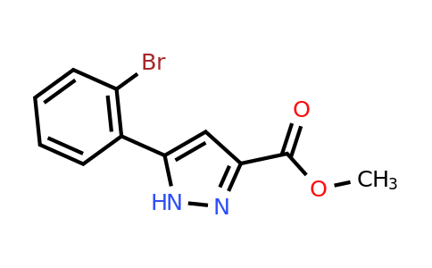 CAS 1035235-11-0 | methyl 5-(2-bromophenyl)-1H-pyrazole-3-carboxylate
