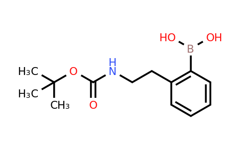 CAS 1035235-32-5 | 2-(2-(Tert-butoxycarbonylamino)ethyl)phenylboronic acid