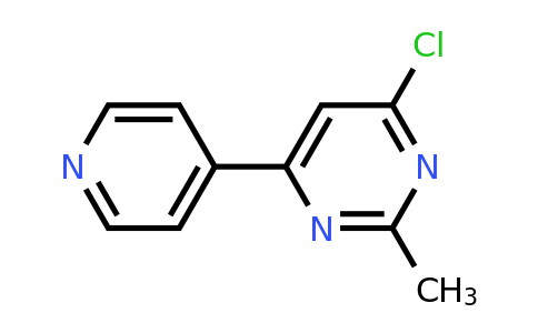 CAS 103555-32-4 | 4-chloro-2-methyl-6-(pyridin-4-yl)pyrimidine