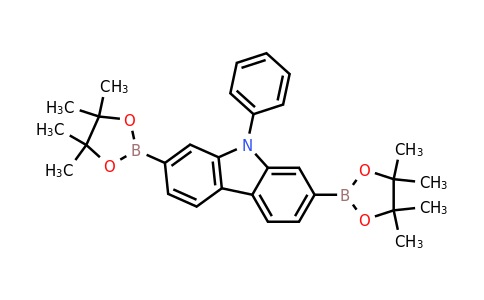 CAS 1035631-57-2 | 9-Phenyl-2,7-bis(4,4,5,5-tetramethyl-1,3,2-dioxaborolan-2-yl)-9H-carbazole