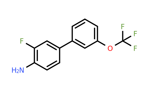 CAS 1035689-62-3 | 3-Fluoro-3'-(trifluoromethoxy)-[1,1'-biphenyl]-4-amine