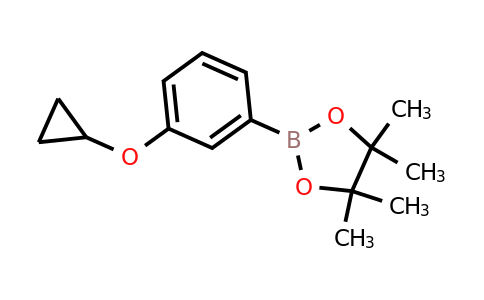 CAS 1035690-24-4 | 2-(3-Cyclopropoxyphenyl)-4,4,5,5-tetramethyl-1,3,2-dioxaborolane