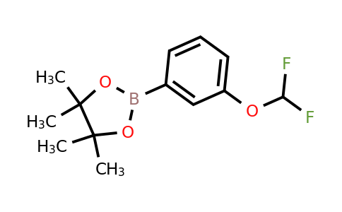 CAS 1035690-56-2 | 2-(3-(Difluoromethoxy)phenyl)-4,4,5,5-tetramethyl-1,3,2-dioxaborolane