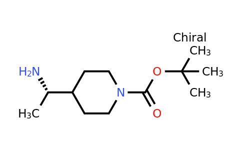 CAS 1036027-87-8 | tert-butyl 4-[(1S)-1-aminoethyl]piperidine-1-carboxylate