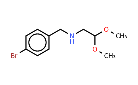 CAS 1036378-89-8 | N-(4-bromobenzyl)-2,2-dimethoxyethylamine