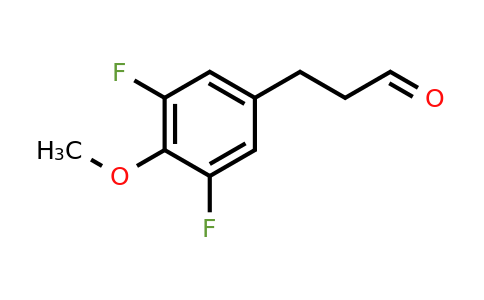 CAS 1036396-36-7 | 3-(3,5-difluoro-4-methoxyphenyl)propanal