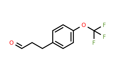 CAS 1036396-43-6 | 3-[4-(trifluoromethoxy)phenyl]propanal