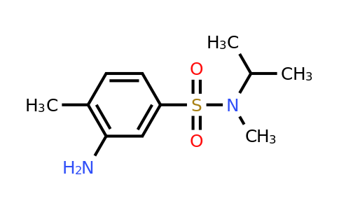 CAS 1036446-45-3 | 3-Amino-N,4-dimethyl-N-(propan-2-yl)benzene-1-sulfonamide