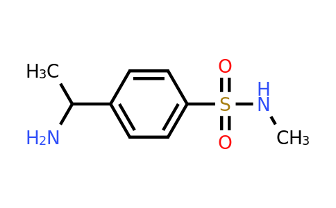 CAS 1036458-81-7 | 4-(1-Aminoethyl)-N-methylbenzene-1-sulfonamide
