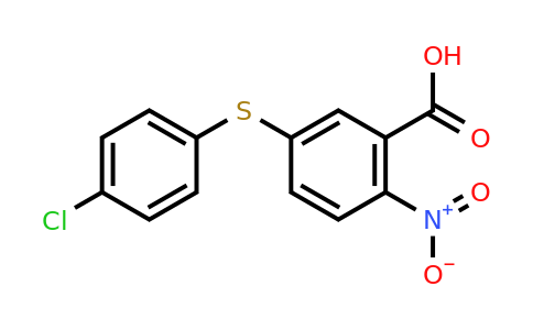 CAS 1036467-51-2 | 5-[(4-chlorophenyl)sulfanyl]-2-nitrobenzoic acid