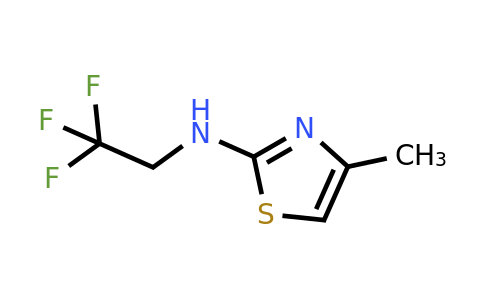 CAS 1036482-64-0 | 4-Methyl-N-(2,2,2-trifluoroethyl)-1,3-thiazol-2-amine