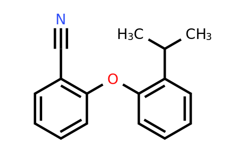 CAS 1036528-69-4 | 2-[2-(propan-2-yl)phenoxy]benzonitrile