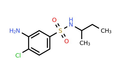 CAS 1036556-96-3 | 3-Amino-N-(sec-butyl)-4-chlorobenzenesulfonamide