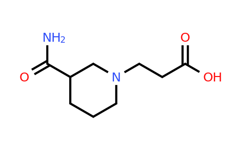 CAS 1036590-20-1 | 3-(3-Carbamoylpiperidin-1-yl)propanoic acid