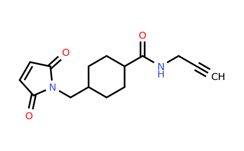 CAS 1036847-90-1 | 4-((2,5-Dioxo-2,5-dihydro-1H-pyrrol-1-yl)methyl)-N-(prop-2-yn-1-yl)cyclohexanecarboxamide