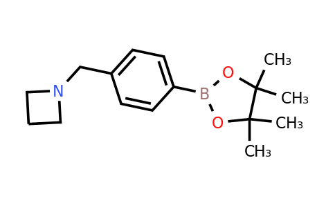 CAS 1036990-23-4 | 1-(4-(4,4,5,5-Tetramethyl-1,3,2-dioxaborolan-2-yl)benzyl)azetidine