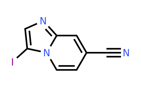 CAS 1036990-70-1 | 3-iodoimidazo[1,2-a]pyridine-7-carbonitrile