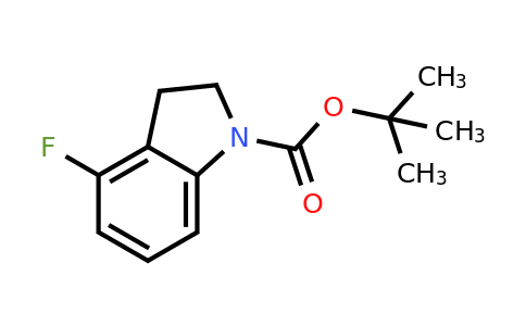 CAS 1037075-45-8 | tert-Butyl 4-fluoroindoline-1-carboxylate