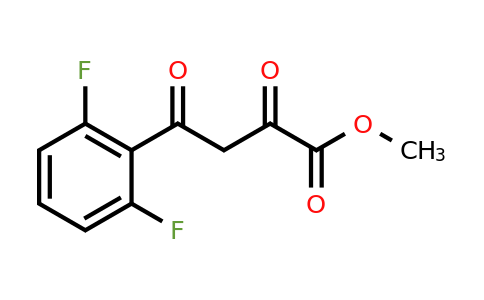 CAS 1037130-74-7 | Methyl 4-(2,6-difluorophenyl)-2,4-dioxobutanoate