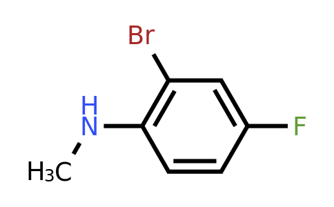 CAS 1037138-94-5 | 2-Bromo-4-fluoro-N-methylaniline