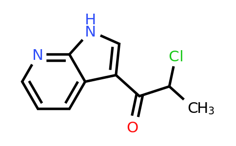 CAS 1037152-84-3 | 2-chloro-1-{1H-pyrrolo[2,3-b]pyridin-3-yl}propan-1-one