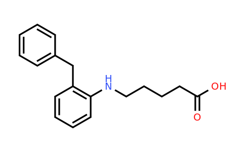 CAS 1037159-36-6 | 5-[(2-benzylphenyl)amino]pentanoic acid