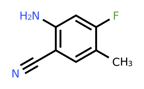 CAS 1037206-84-0 | 2-Amino-4-fluoro-5-methylbenzonitrile