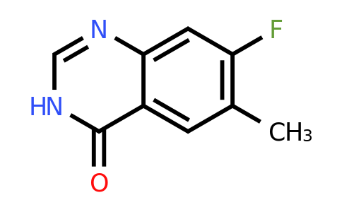 CAS 1037206-88-4 | 7-fluoro-6-methyl-3,4-dihydroquinazolin-4-one