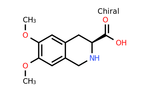 CAS 103733-66-0 | (S)-1,2,3,4-Tetrahydro-6,7-dimethoxyisoquinoline-3-carboxylic acid