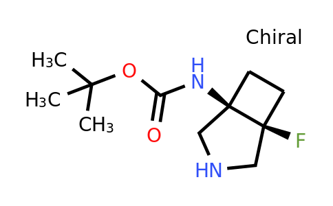 CAS 1037367-02-4 | tert-butyl N-[(1R,5S)-5-fluoro-3-azabicyclo[3.2.0]heptan-1-yl]carbamate