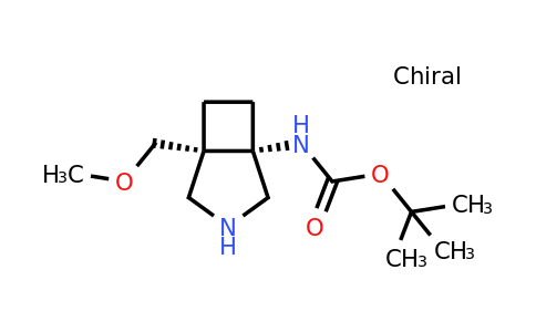 CAS 1037367-27-3 | tert-butyl N-[(1S,5S)-5-(methoxymethyl)-3-azabicyclo[3.2.0]heptan-1-yl]carbamate