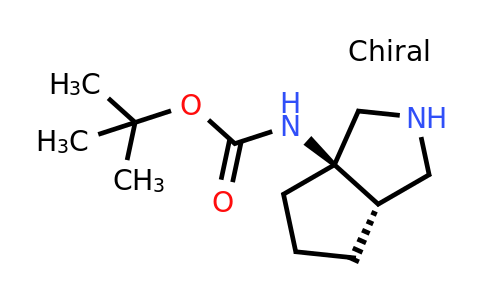 CAS 1037367-46-6 | tert-butyl N-[(3aR,6aS)-octahydrocyclopenta[c]pyrrol-3a-yl]carbamate