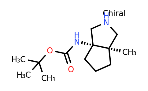 CAS 1037367-87-5 | tert-butyl N-[(3aS,6aR)-6a-methyl-octahydrocyclopenta[c]pyrrol-3a-yl]carbamate