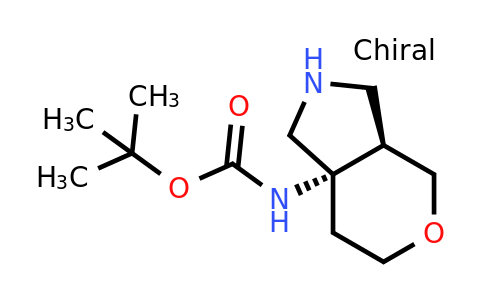 CAS 1037368-47-0 | tert-butyl N-[(3aR,7aS)-octahydropyrano[3,4-c]pyrrol-7a-yl]carbamate