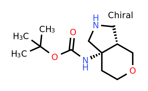 CAS 1037368-58-3 | tert-butyl N-[(3aS,7aS)-octahydropyrano[3,4-c]pyrrol-7a-yl]carbamate