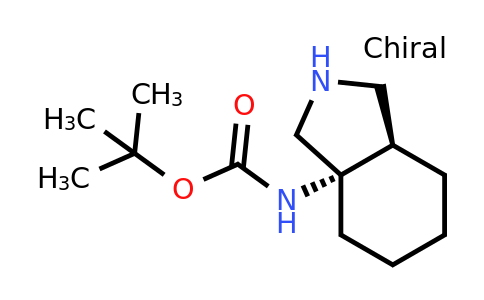CAS 1037383-91-7 | tert-butyl N-[(3aS,7aR)-octahydro-1H-isoindol-3a-yl]carbamate