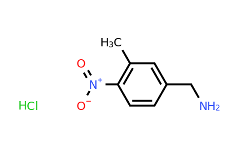 CAS 1037397-91-3 | (3-Methyl-4-nitrophenyl)methanamine hydrochloride