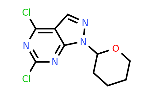 CAS 1037479-62-1 | 4,6-dichloro-1-(oxan-2-yl)-1H-pyrazolo[3,4-d]pyrimidine