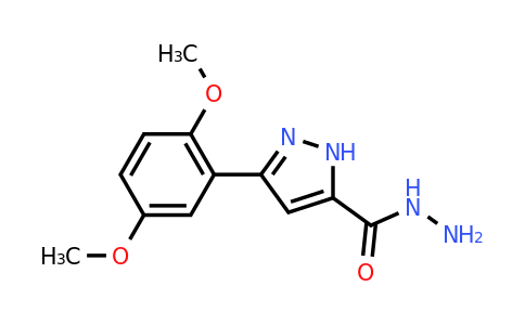 CAS 1037690-39-3 | 3-(2,5-dimethoxyphenyl)-1H-pyrazole-5-carbohydrazide