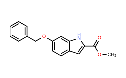 CAS 103781-89-1 | Methyl 6-(benzyloxy)-1H-indole-2-carboxylate