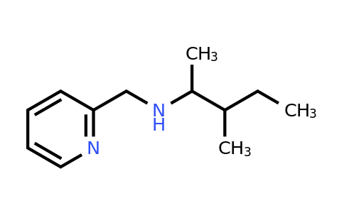 CAS 1038223-13-0 | (3-methylpentan-2-yl)[(pyridin-2-yl)methyl]amine