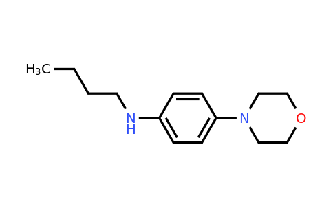 CAS 1038225-23-8 | N-Butyl-4-(morpholin-4-yl)aniline