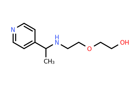 CAS 1038247-20-9 | 2-(2-{[1-(pyridin-4-yl)ethyl]amino}ethoxy)ethan-1-ol