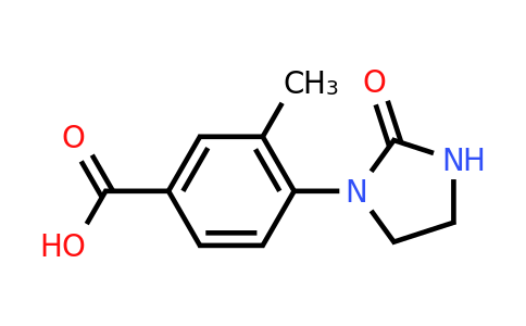 CAS 1038283-29-2 | 3-Methyl-4-(2-oxoimidazolidin-1-yl)benzoic acid