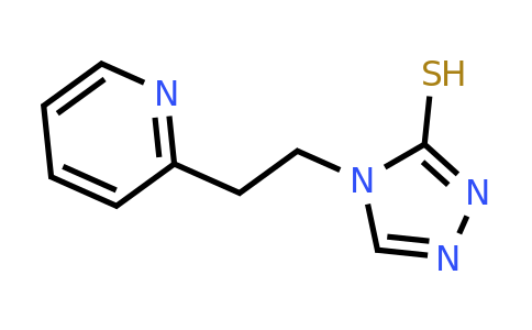CAS 1038295-21-4 | 4-[2-(Pyridin-2-yl)ethyl]-4H-1,2,4-triazole-3-thiol