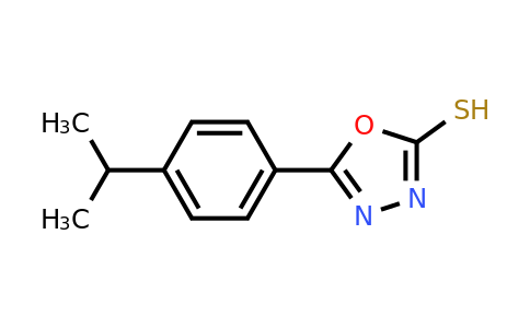 CAS 1038309-85-1 | 5-[4-(Propan-2-yl)phenyl]-1,3,4-oxadiazole-2-thiol