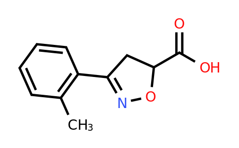 CAS 1038311-76-0 | 3-(o-Tolyl)-4,5-dihydroisoxazole-5-carboxylic acid